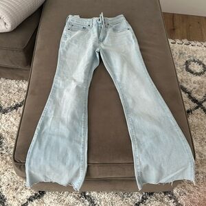 Levi's Women's 726 High Rise Flare Jeans in “Different Route”